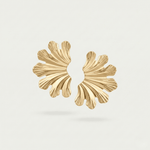 Load image into Gallery viewer, Sculpted Leaf Studs